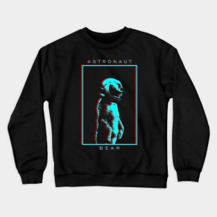 Astronaut Bear 3D Crewneck Sweatshirt